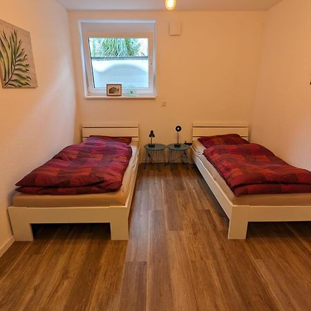 Moderne Neubau Ferienwohnung Wiesbaden Exteriér fotografie