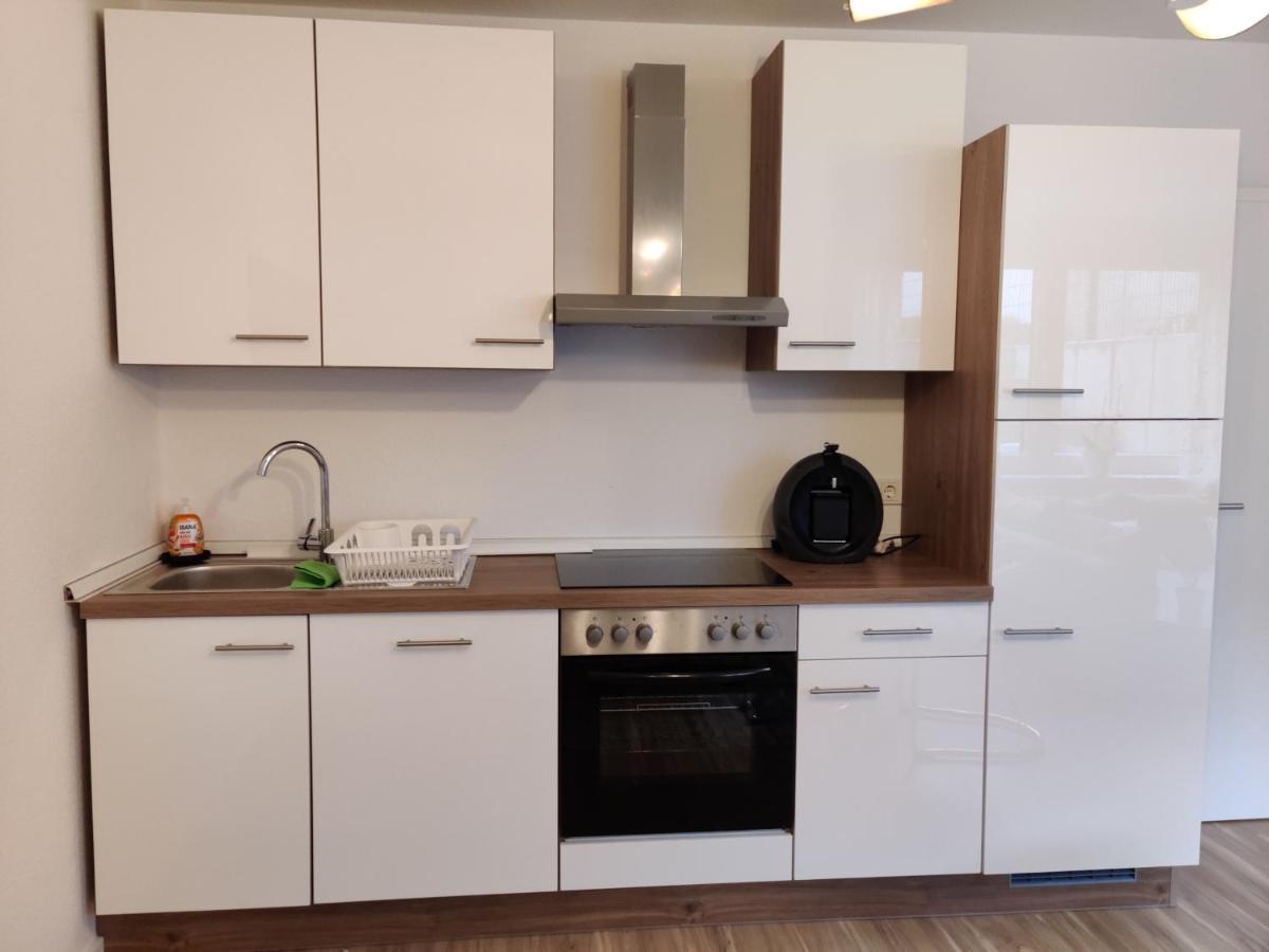 Moderne Neubau Ferienwohnung Wiesbaden Exteriér fotografie