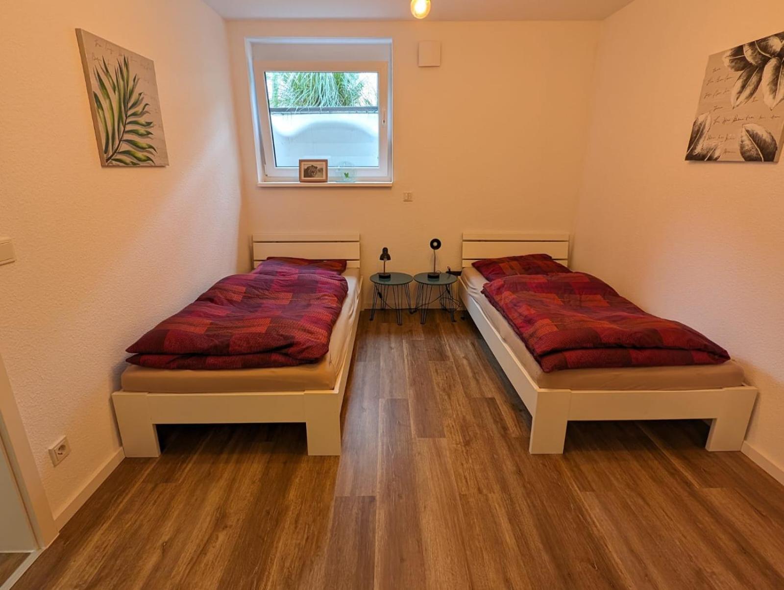 Moderne Neubau Ferienwohnung Wiesbaden Exteriér fotografie